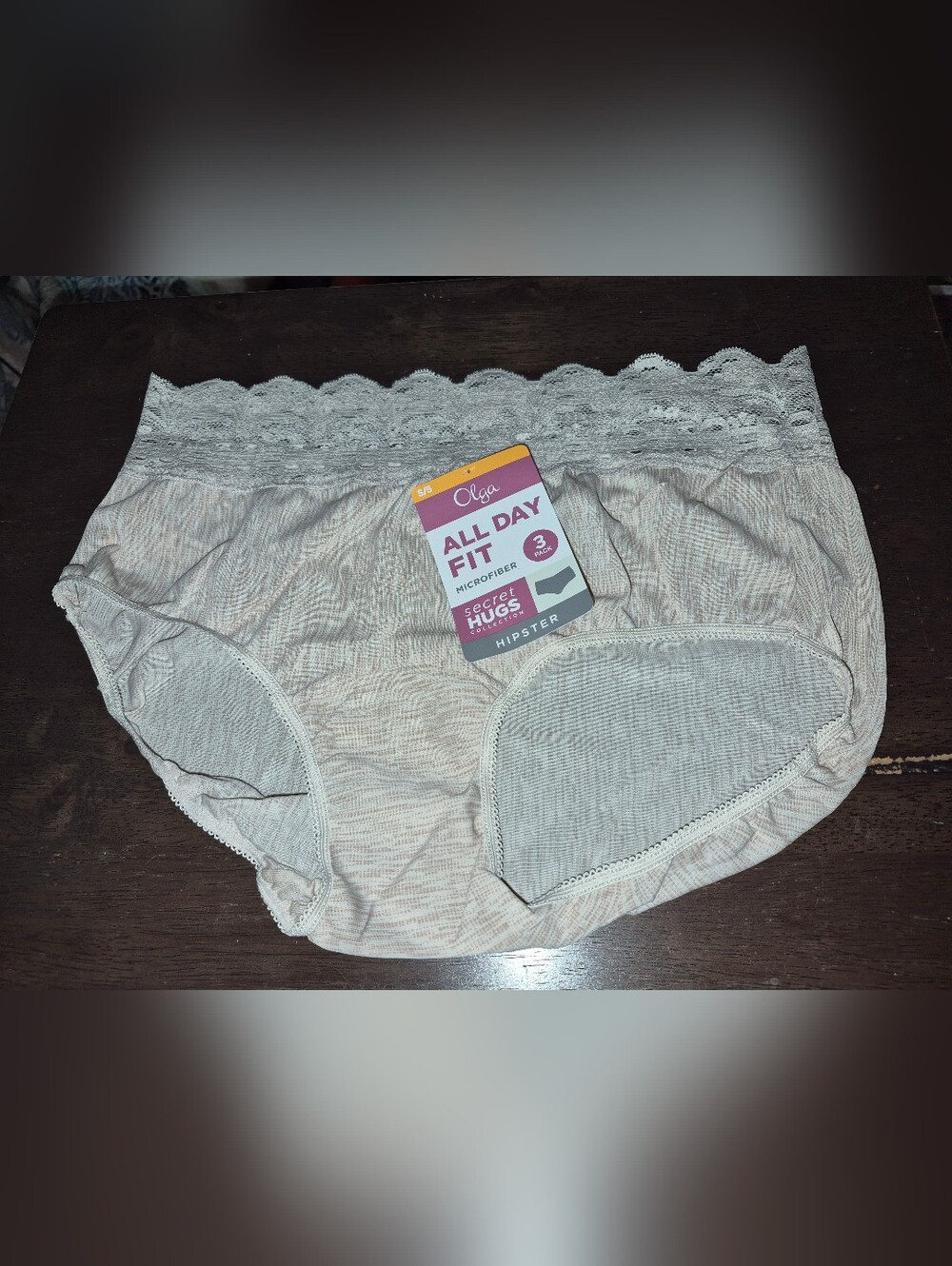 Olga All Day Fit Microfiber Secret Hugs Hipster (3 Pairs) S (5)